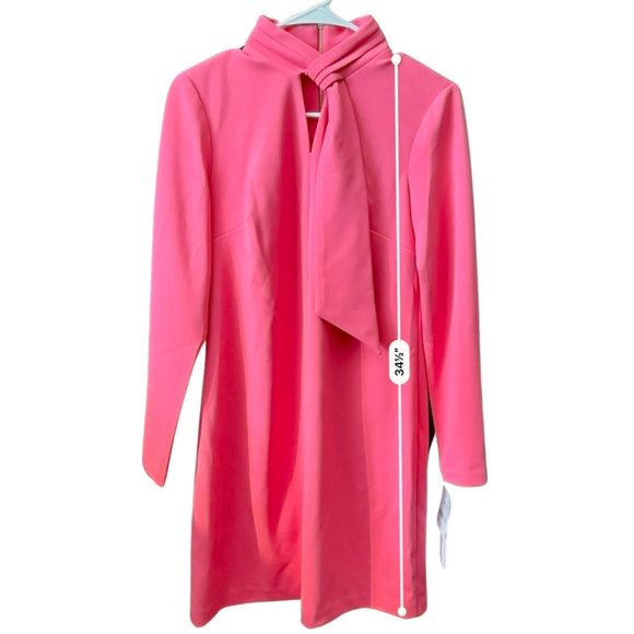 Calvin Klein Dresses & Skirts - Calvin Klein Long Sleeve Coral Dress, size 6